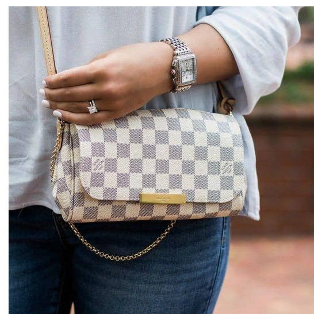 💎✨Authentic✨💎 Louis Vuitton Favorite Azur MM